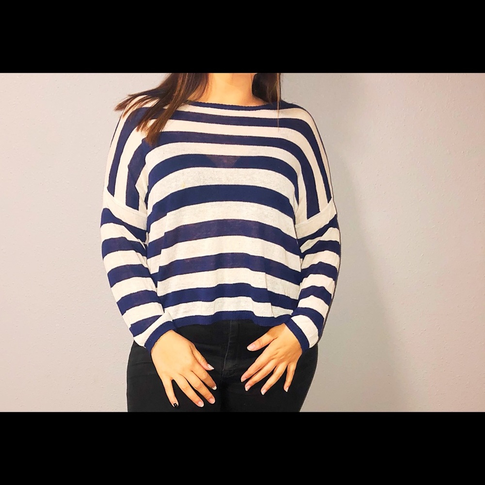 Stripped sweater